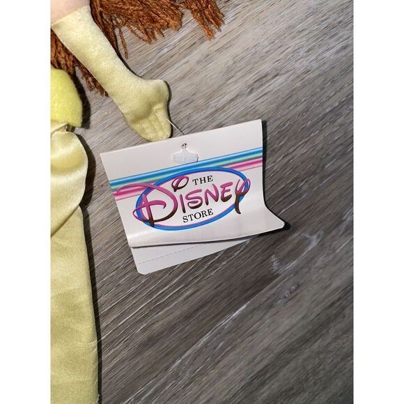 The  Disney Store Beauty & the Beast BELLE Bean Bag Plush New w/ Tag - Picture 6 of 6